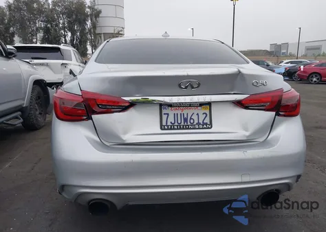 2018 Infiniti Q50 Luxe/Sport from USA, damaged, VIN JN1EV7AP1JM356871